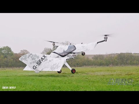 Aero-TV: SkyFly’s Axe - A Vertically Capable Aircraft