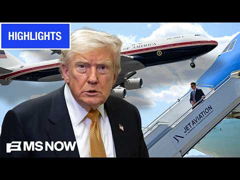 Watch MS NOW's timeline and analysis of the Qatari-gifted Air Force One