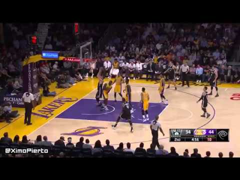 Brooklyn Nets vs LA Lakers - Highlights   March 1, 2016  NBA