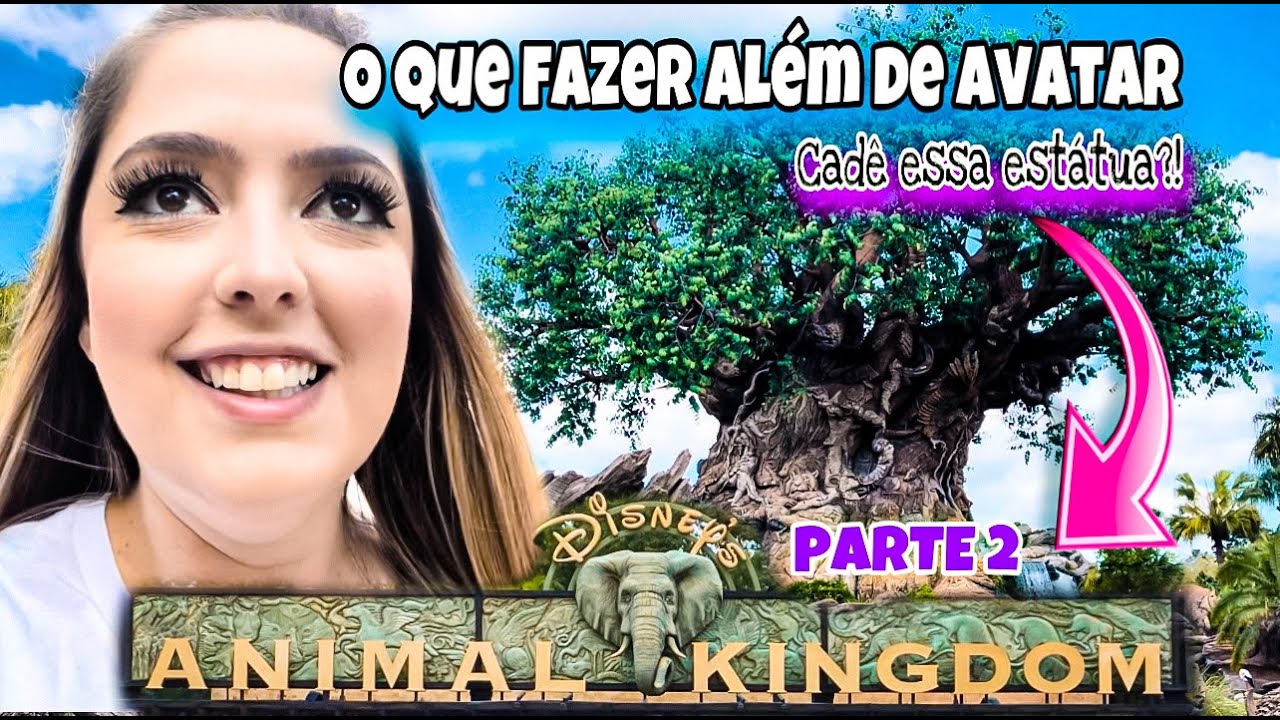 ANIMAL KINGDOM ORLANDO MELHORES ATRAÇÕES ALÉM DE AVATAR! PARTE 2 |Vlog20