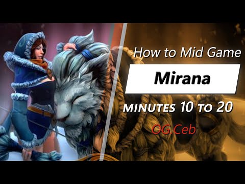 Ceb mid game Mirana | Minute 10 to 20