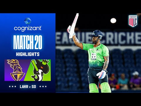 Los Angeles Knight Riders 202 - Seattle Orcas 206
