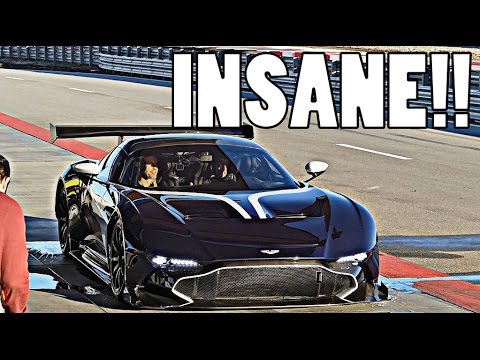 ASTON MARTIN VULCAN HOT LAP W/ THE STIG!!