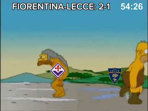 Riassunto Fiorentina-Lecce 2-2