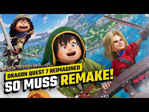 Dragon Quest VII Reimagined promises to be the perfect entry point for JRPG newcomers.