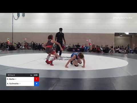 95 Kg Rr Rnd 2 - Cadence Butts, MI Vs Ava Guilmette, CT