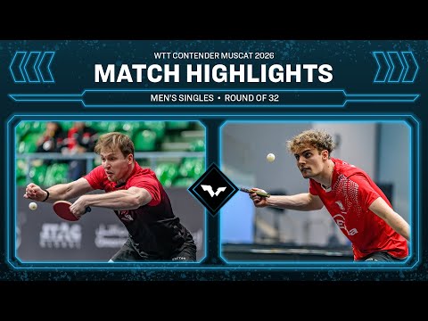 Benedikt Duda vs Milosz Redzimski | MS R32 | WTT Contender Muscat 2026