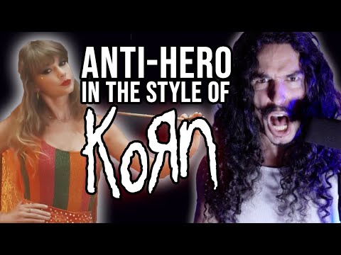 Anti-Hero in the style of KoRn