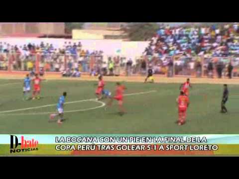Defensor la Bocana con un pie en la final de la Copa Perú tras golerar por 5-1 a Sport Loreto