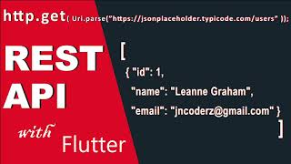 Rest API | HTTP Get Method | Array | List I JSON I Flutter App