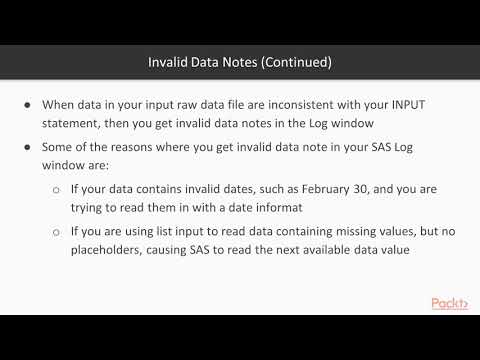 SAS in Practice The Course Overview|packtpub com