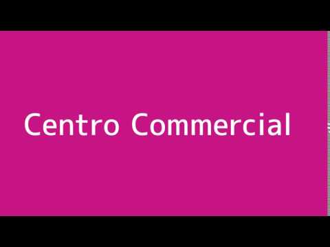 How to say Mall in Spanish