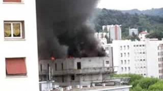 preview picture of video 'Explosion Cours Fauriel Saint-Etienne, 9 septembre'