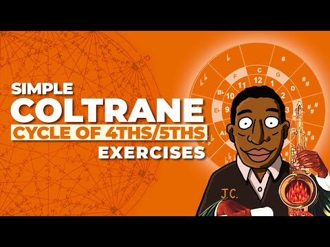 John Coltrane Cycle 4th/5th | Jazz Exercises on Bessie's Blues