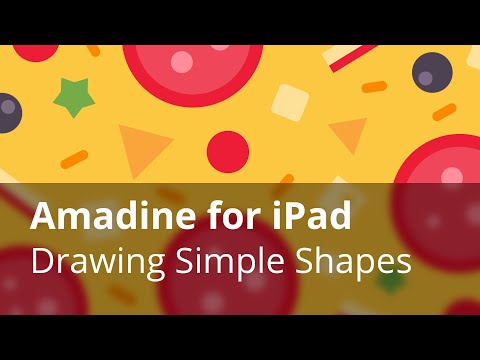 Drawing Shapes—Amadine for iPad and iPhone Tutorials