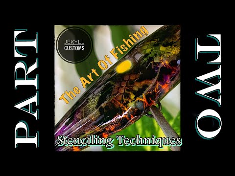 SESSIONS: Stenciling Techniques Part II (Stealth Camo Shad)