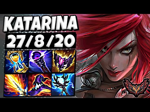 Katarina vs Yasuo MID [ PentaKill ] Patch 25.23 Korea Grandmaster 903 LP