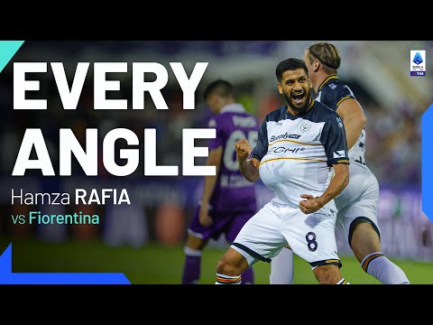 Rafia’s stunning strike | Every Angle | Fiorentina-Lecce | Serie A 2023/24