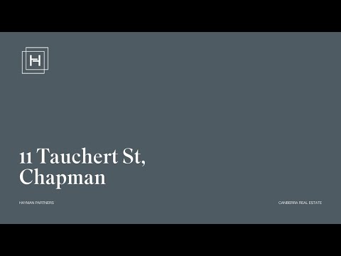 11 Tauchert Street, Chapman, ACT 2611, 4部屋, 2バスルーム, House