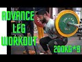 Advance Leg Workout I Rahul Fitness