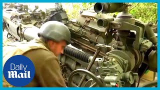 Ukraine fights back against Russia with new US M-777 howitzer