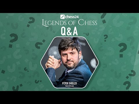 Q&A with GM Peter Svidler | chess24 Legends of Chess