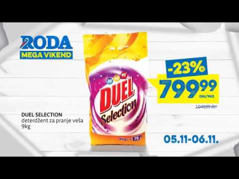 Roda Mega vikend od 05.-06.11.2016.