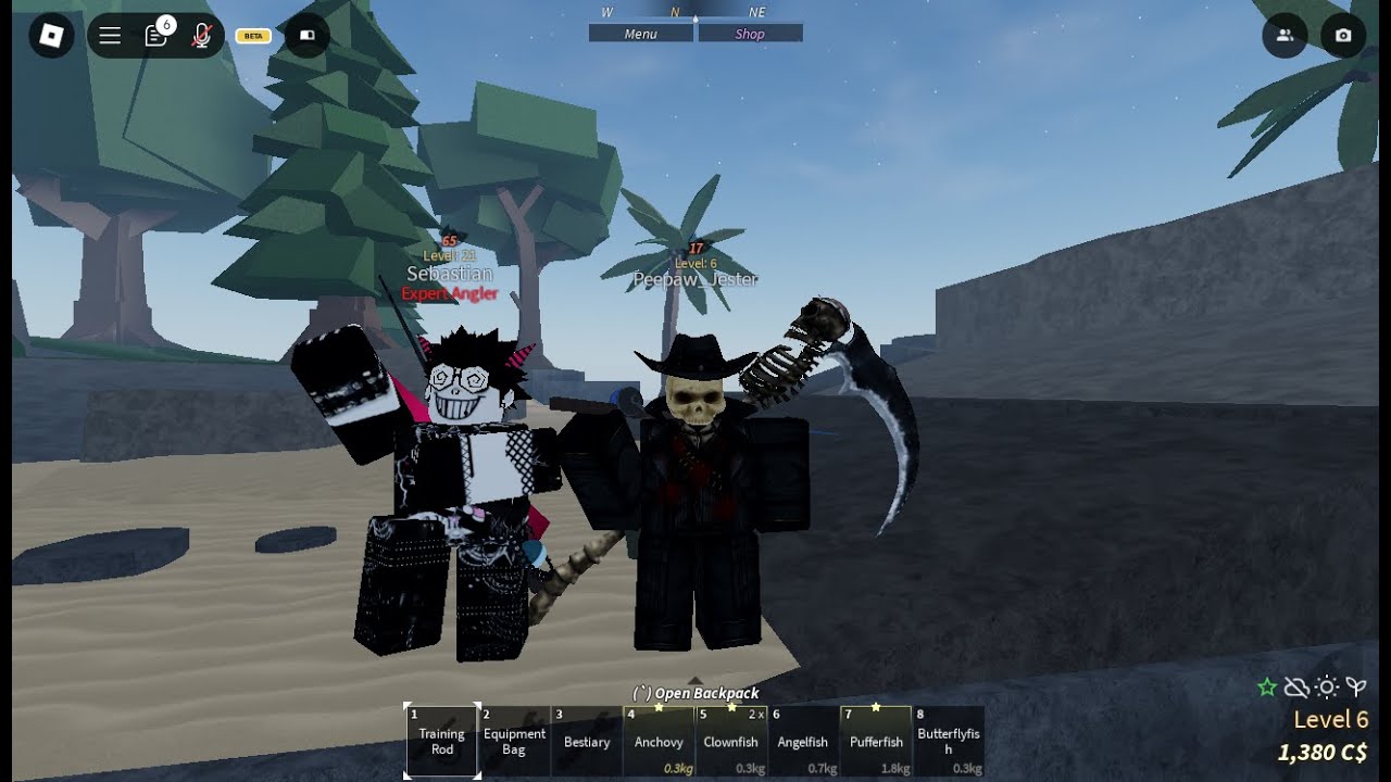 Playing Fisch // #RobloxFisch