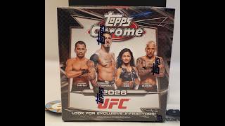 2026 Topps Chrome UFC Mega Box Opening