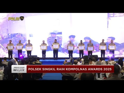 PRESISI UPDATE: POLSEK SINGKIL POLRESTA MANADO RAIH KOMPOLNAS AWARDS 2025 19/10/2025 19.00