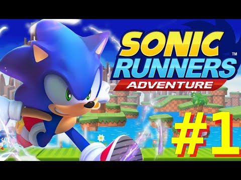 Sonic Runners Adventure [1080p/60FPS] 100% Playthrough part 1 Green Hill Zone