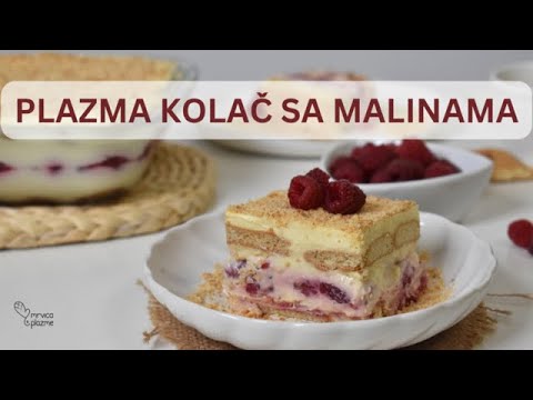 PLASMA CAKE WITH RASPBERRIES - Mrvica Plazme