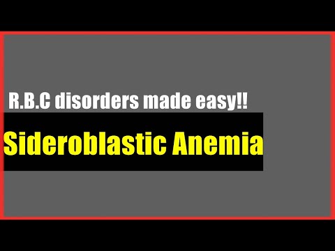 Sideroblastic Anemia | R.B.C Disorders made Easy | USMLE Step 1 Hematology