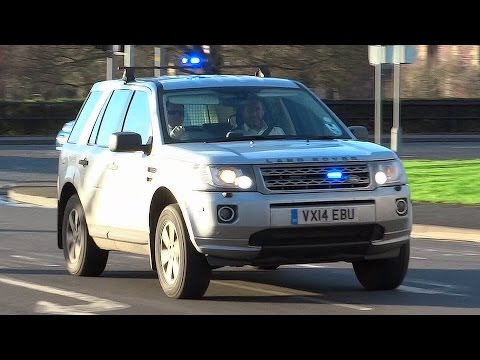 Fire officer responding - Land Rover Freelander