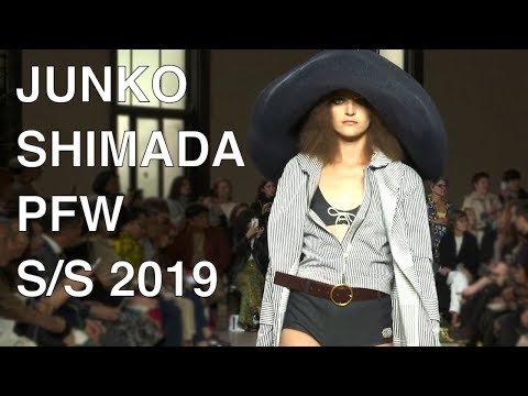 JUNKO SHIMADA | SPRING SUMMER 2019 | PARIS FULL FASHION SHOW