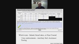 Merchant Mariner Credential Application CG 719B