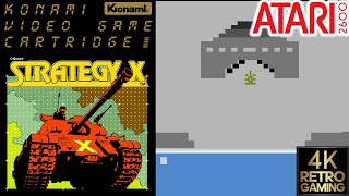 Strategy X Atari 2600 4k Gameplay