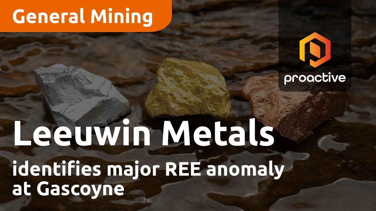 Leeuwin Metals identifies major REE anomaly at Gascoyne
