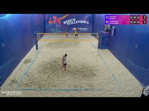 13:25 I. Skrynnik / V. Kelbas - O. Fedorenko / V. Tyshchenko 02.11.2022 | Winners Beach Volleyball