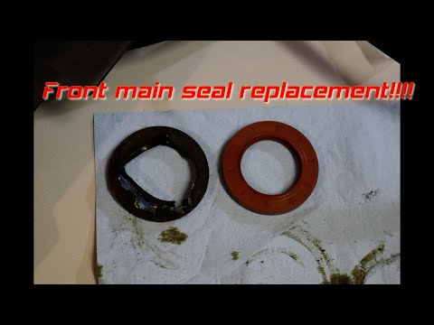 Dodge Dakota Front main seal replacement on a 3.7 and 4.7