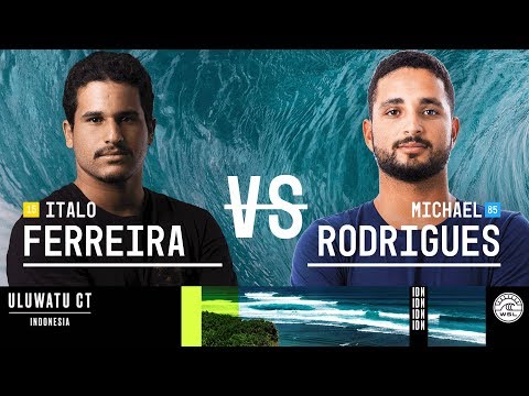 Italo Ferreira vs. Michael Rodrigues - Round Three, Heat 4 - Uluwatu CT 2018