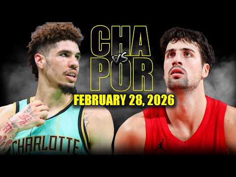 포틀랜드 트레일블레이저스 vs 샬럿 호네츠 풀 경기 하이라이트 – 2026년 2월 28일 | NBA 시즌