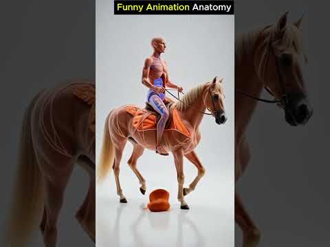 #humananatomy #horseanatomy
