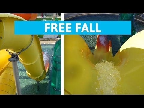 Strandbad Olten - Freefall Speedrutsche || Funny Small Kamikaze Slide