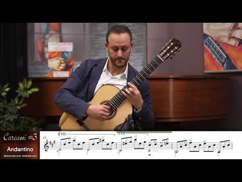 Carcassi: Study No. 3, Op. 60 (Tariq Harb, guitar)