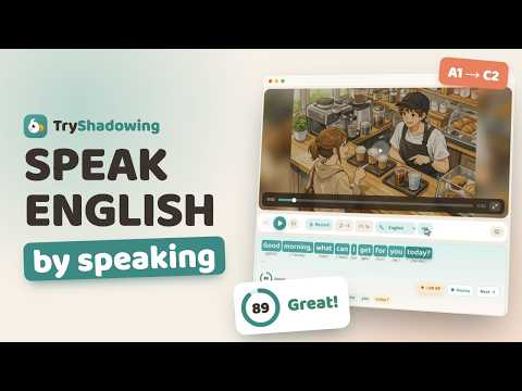 TryShadowing: English Speaking video thumbnail
