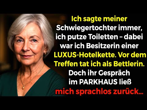 Ich sagte meiner Schwiegertochter, ich putze Toiletten – doch ich besaß Hotels. Vor dem Treffen…