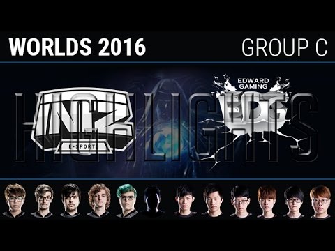 INTZ e-Sports vs Edward Gaming Highlights, S6 World Championship 2016 Group C Day 1, ITZ vs AHQ