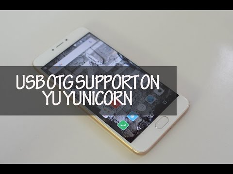 USB OTG Support on Yu Yunicorn