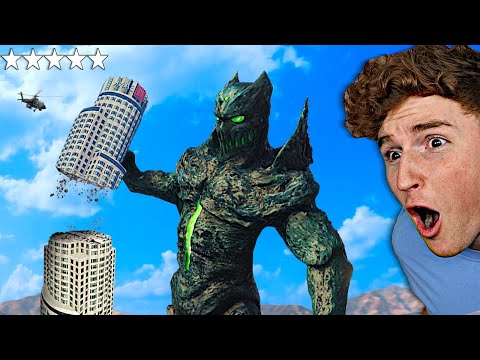 Playing As A MONSTER In GTA 5.. (Rampage Mod)